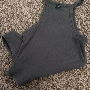 Green SHEIN bodysuit